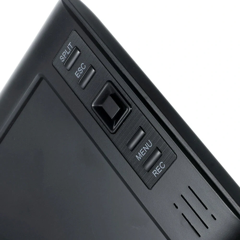 Sistema di sicurezza wireless da 7 pollici: monitor a 4 canali e telecamere per visione notturna resistenti alle intemperie 4
