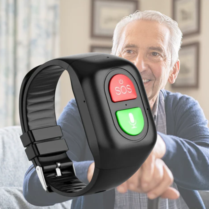Smartwatch GPS più vecchio: localizzatore SOS 4G, monitoraggio della salute e avvisi di emergenza 1