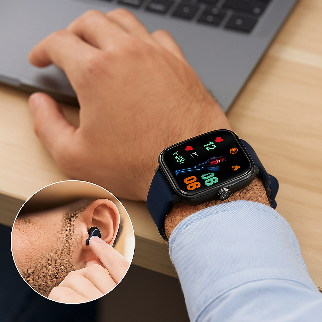 Smartwatch per salute e fitness - EKG, pressione sanguigna, misurazione della frequenza cardiaca - IOS e Android compatibile 2
