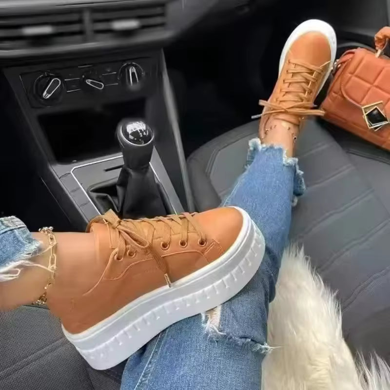 Sneakers da donna – Design con plateau – Eleganti e comode 1