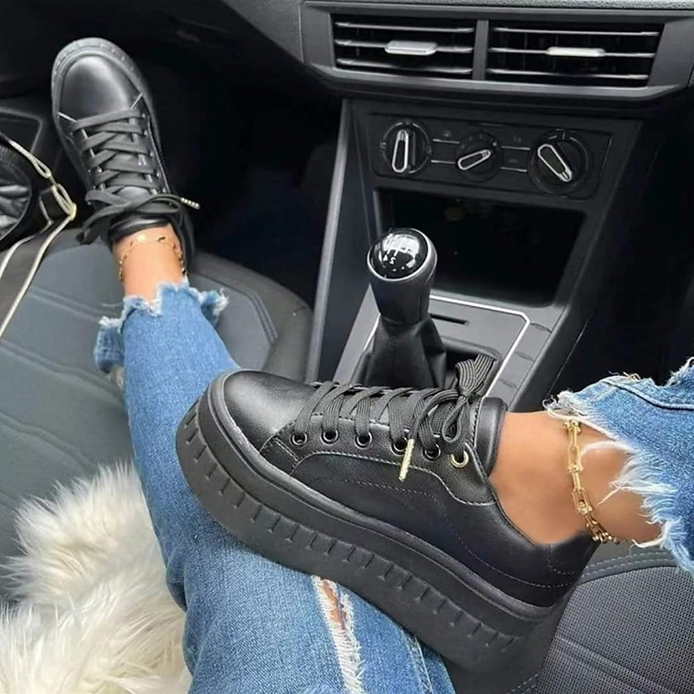 Sneakers da donna – Design con plateau – Eleganti e comode 3
