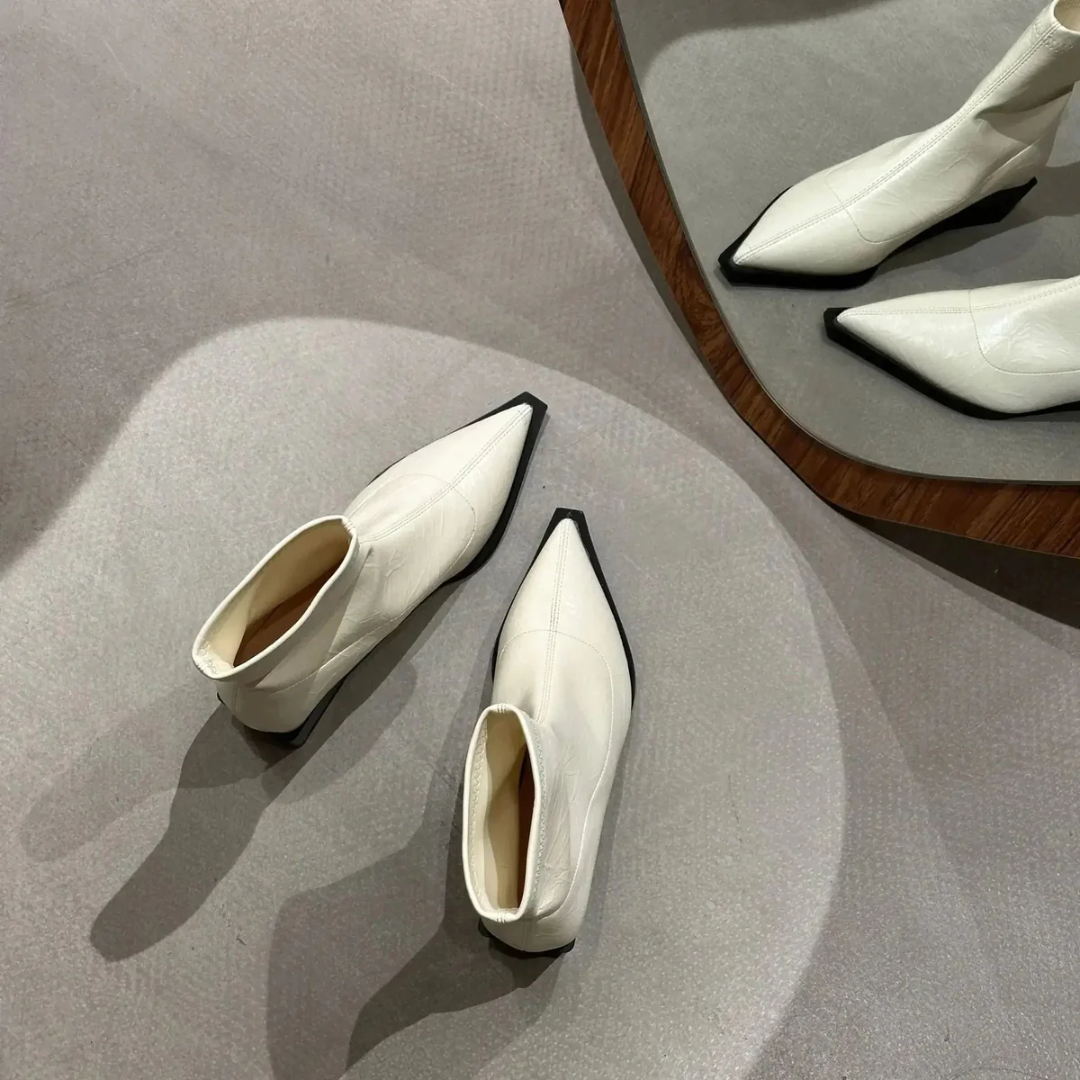 Stivaletti alla caviglia eleganti con punta a punta da donna | Eleganti 2