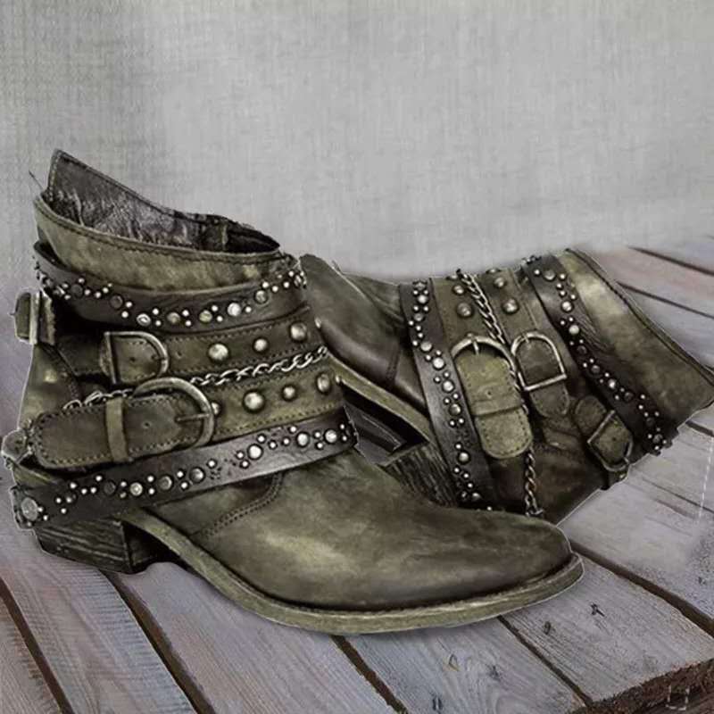 Stivaletti da donna, stivali da cowboy | A punta 3