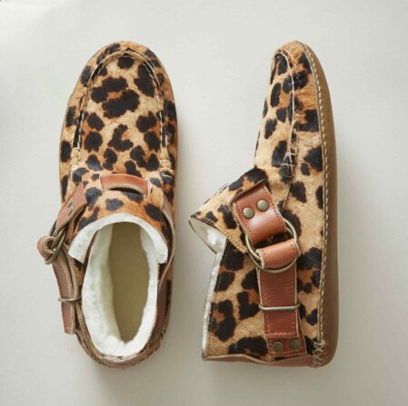Stivaletti da donna con stampa leopardata | Caldi 0