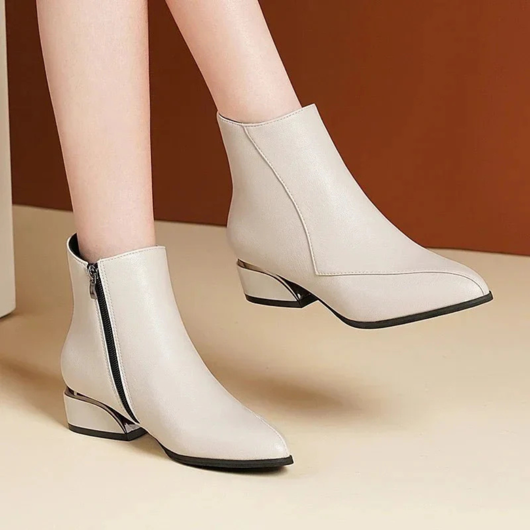 Stivali classici da donna con cerniera | Eleganti 0