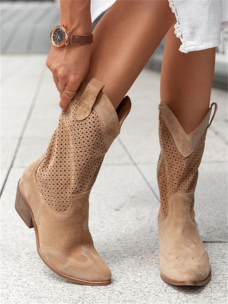Stivali da cowboy classici da donna | Traspiranti 4