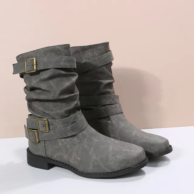 Stivali da donna a metà polpaccio | Scarpe Dirndl 2