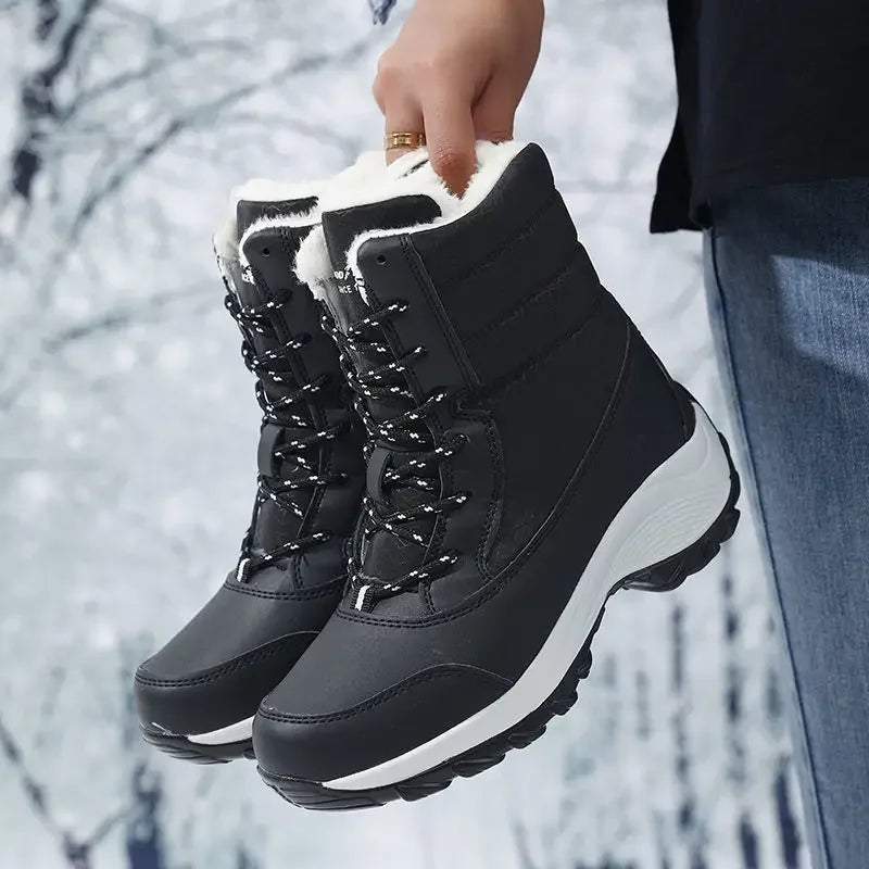 Stivali da neve con plateau da donna | Casual 1