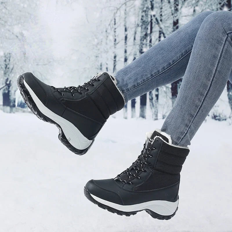 Stivali da neve con plateau da donna | Casual 3