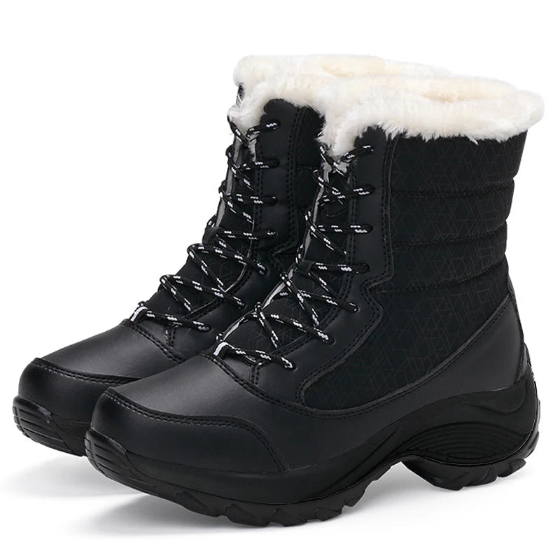 Stivali da neve con plateau da donna | Casual 7