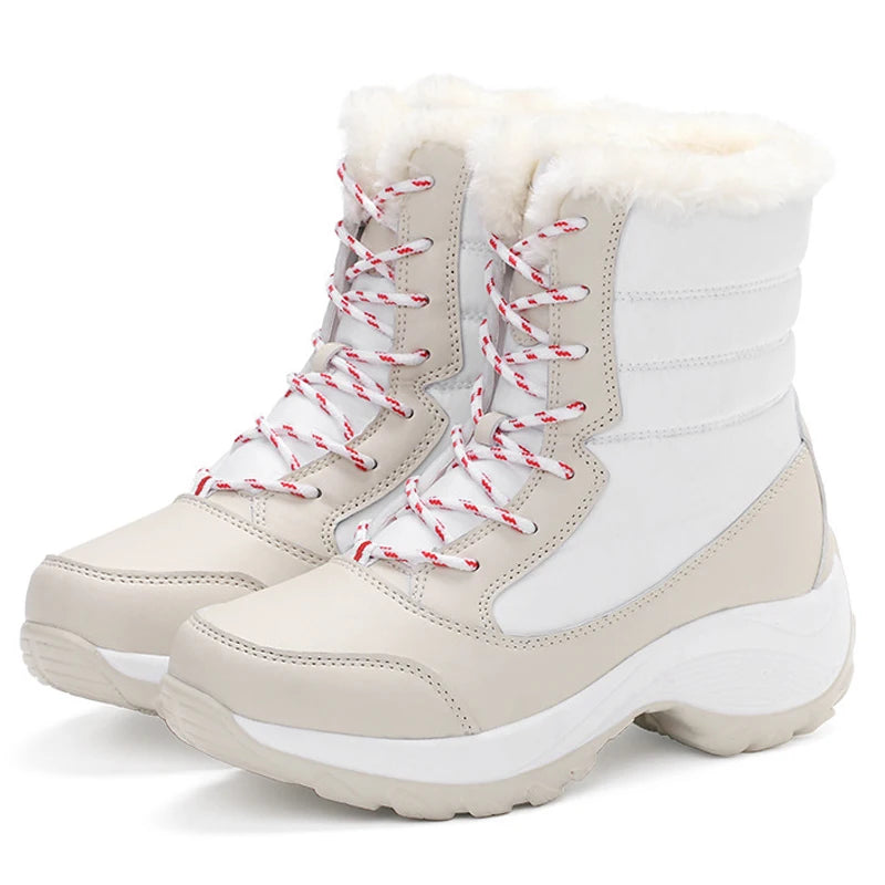 Stivali da neve con plateau da donna | Casual 8