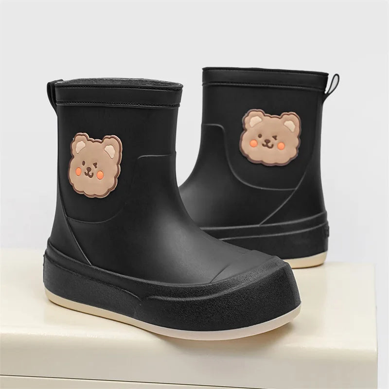 Stivali di gomma impermeabili per donna | Design orso 1