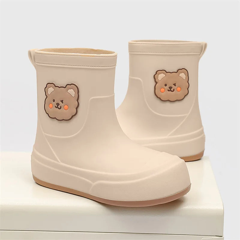 Stivali di gomma impermeabili per donna | Design orso 2