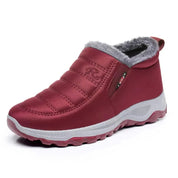 Stivali invernali slip-on alla moda per donna | Con cerniera 2