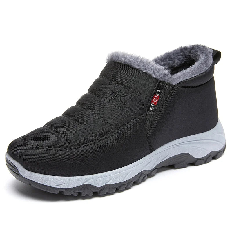 Stivali invernali slip-on alla moda per donna | Con cerniera 3