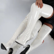 Stivali sopra il ginocchio alla moda per donna | Punta a punta 4