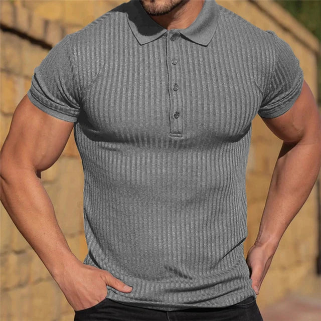 Stylish Slim Fit Polo Shirt - Breathable Comfort for Every Occasion - Lizabella Fashion