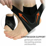 Supporto a compressione per caviglia plantare X Wrap 2