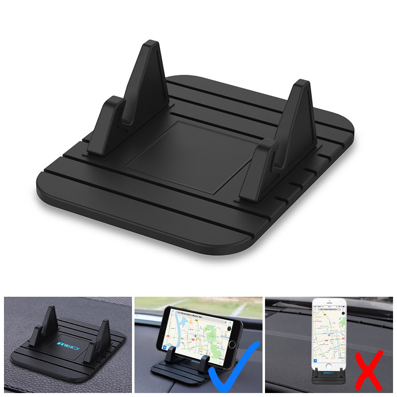 Supporto antiscivolo per telefono per auto 1