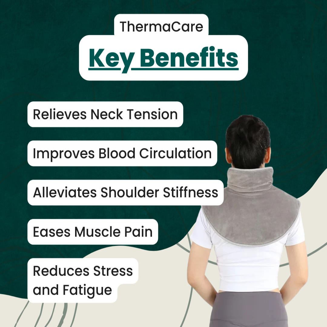 TACK RISKING CAMPAGGIO E MASSAGER | Calco del collo e delle spalle per rilassamento muscolare | Impostazioni regolabili per alleviare lo stress | Dolore al collo mirato e rilassamento 5