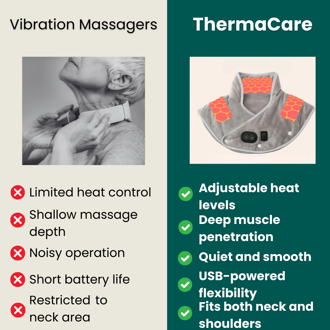 TACK RISKING CAMPAGGIO E MASSAGER | Calco del collo e delle spalle per rilassamento muscolare | Impostazioni regolabili per alleviare lo stress | Dolore al collo mirato e rilassamento 8