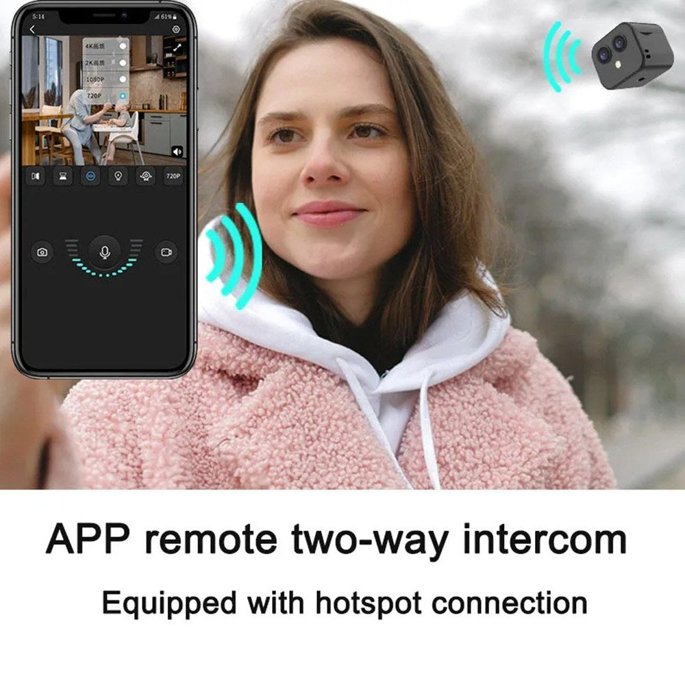 Telecamera di sorveglianza Wi-Fi wireless 4K 1