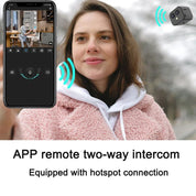 Telecamera di sorveglianza Wi-Fi wireless 4K 1