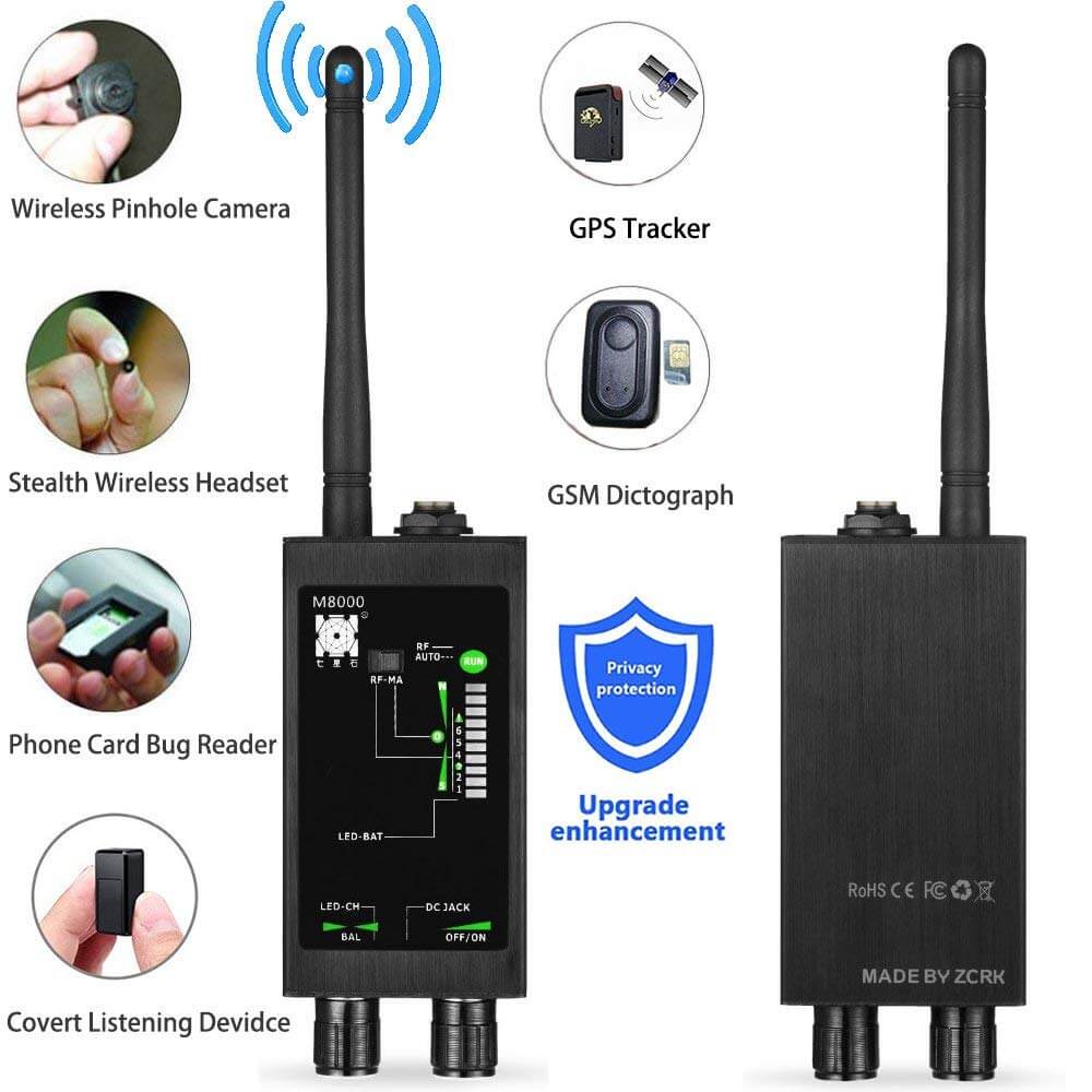 Telecamere nascoste professionali e rilevatori di microspie RF 4