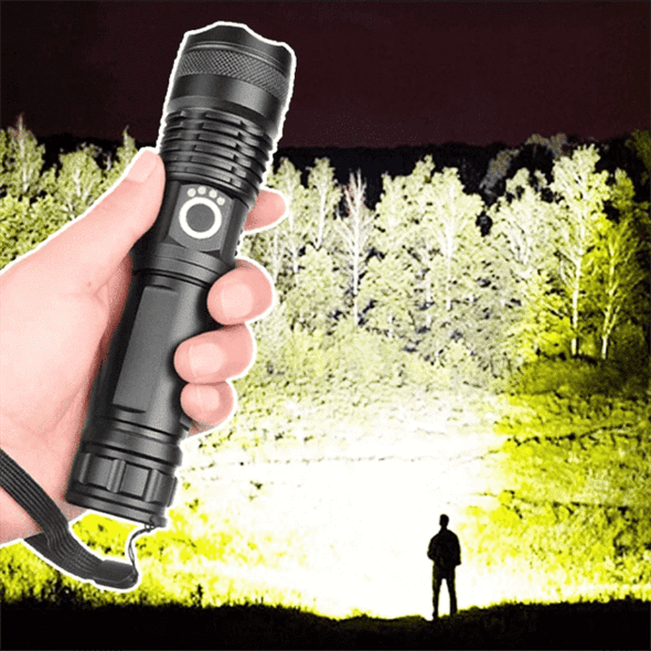 Torcia elettrica più potente Xhp50.2 da 90000 lumen 1