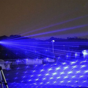 Torcia laser tattica ad alta potenza Burning Blue - Torce di livello militare 4