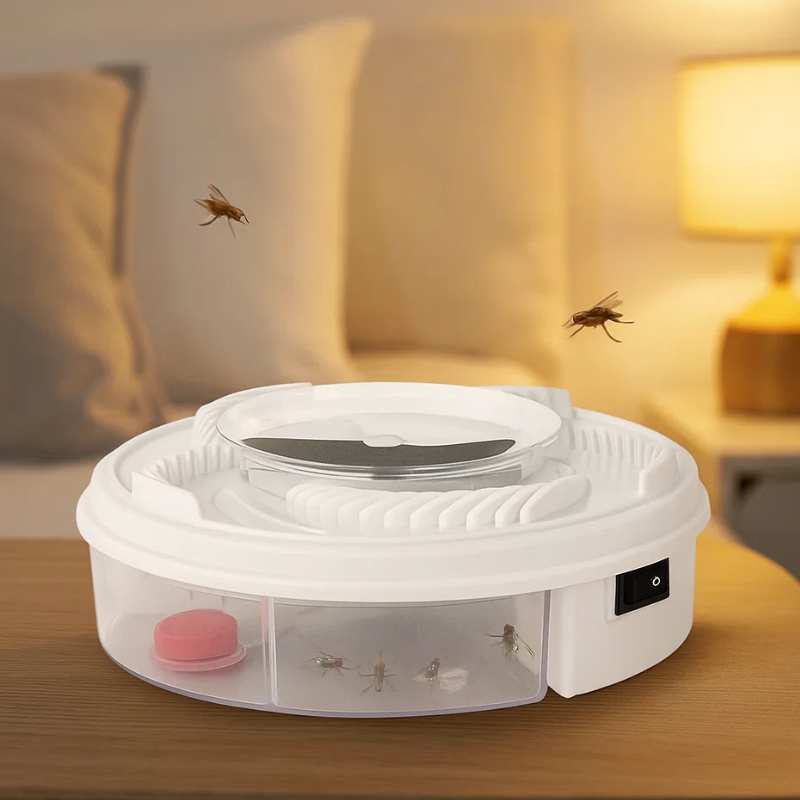 Trappola per mosca silenziosa USB | Eco-friendly, non tossico ed efficace per uso domestico e all'aperto 0