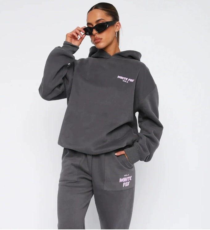 Emma | Set felpa con cappuccio e jogger elegante e comodo