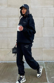 Emma | Set felpa con cappuccio e jogger elegante e comodo