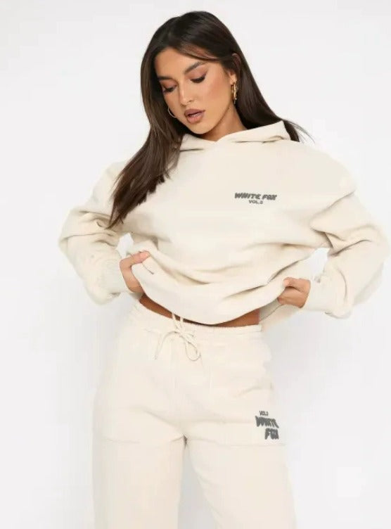Emma | Set felpa con cappuccio e jogger elegante e comodo