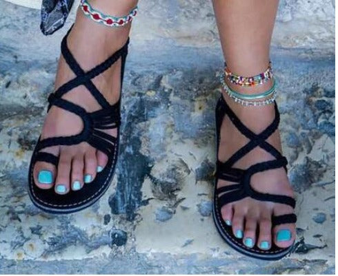 Vivaci sandali da spiaggia LISSA: perfetti per le giornate soleggiate!