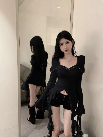 MARYAM | Camicetta estiva chic con scollo a V per uno stile disinvolto