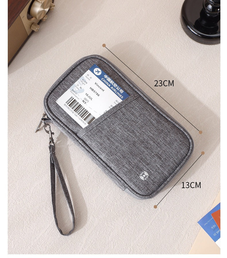 Marlowe | SecureTravel RFID Organizzatore di passaporti familiari