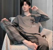 Aumenta il tuo comfort: set pigiama di lusso da uomo WILLIAM