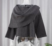Anna | Elegante capospalla invernale con sciarpa abbinata