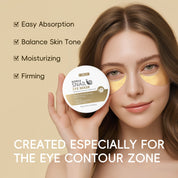 ReviveEyes - Maschera per gli occhi di lumaca per occhiali e gonfiore