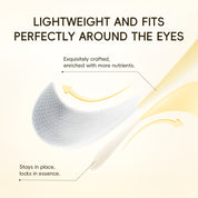 ReviveEyes - Maschera per gli occhi di lumaca per occhiali e gonfiore