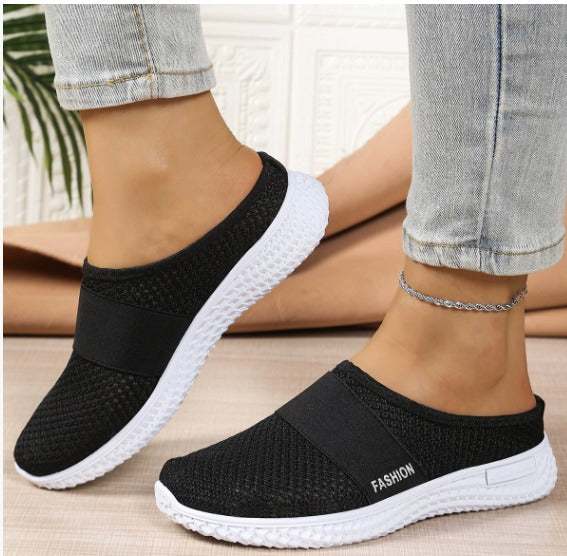 Eleganti sneakers slip-on estive da donna con comoda chiusura in velcro di RINA