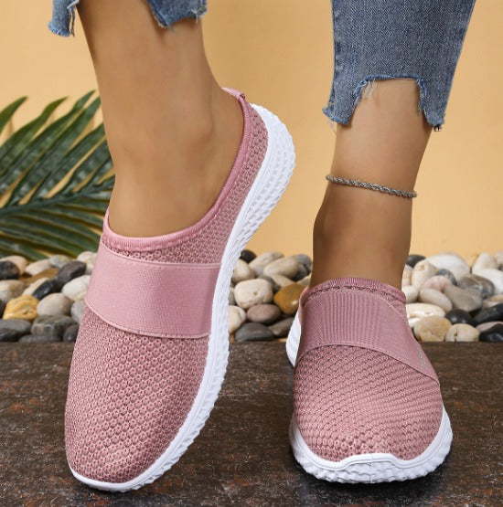 Eleganti sneakers slip-on estive da donna con comoda chiusura in velcro di RINA