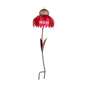 Mangiatoia per uccelli a forma di echinacea