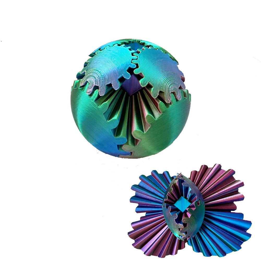 Il meraviglioso fidget rotante Steampunk (Gear Ball)