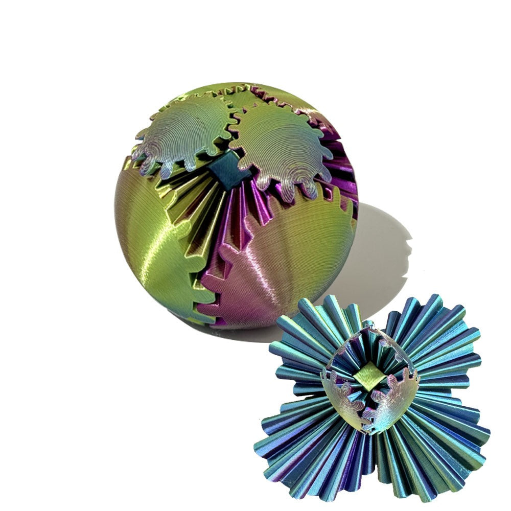 Il meraviglioso fidget rotante Steampunk (Gear Ball)