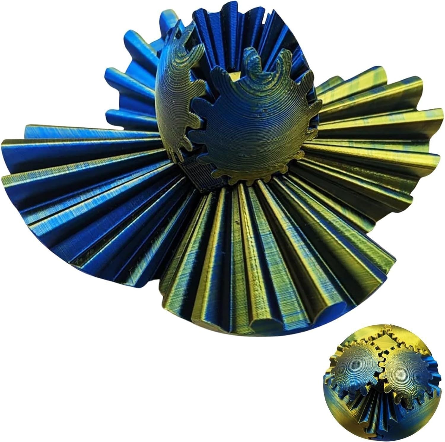 Il meraviglioso fidget rotante Steampunk (Gear Ball)