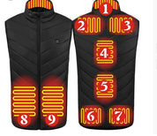 Gilet riscaldato invernale unisex
