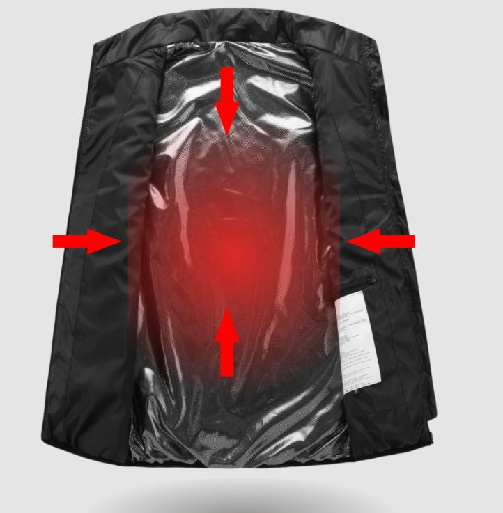 Gilet riscaldato invernale unisex