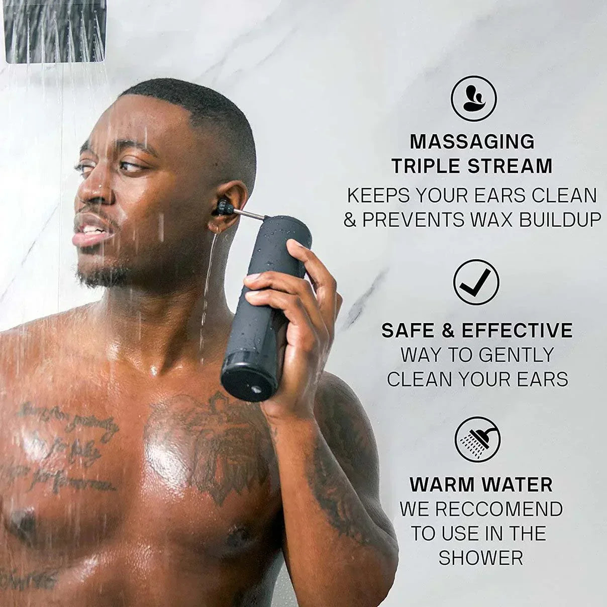 Wush Pro Ear Puller - Soluzione di pulizia dell'orecchio efficace per orecchie più sani e più sane 3